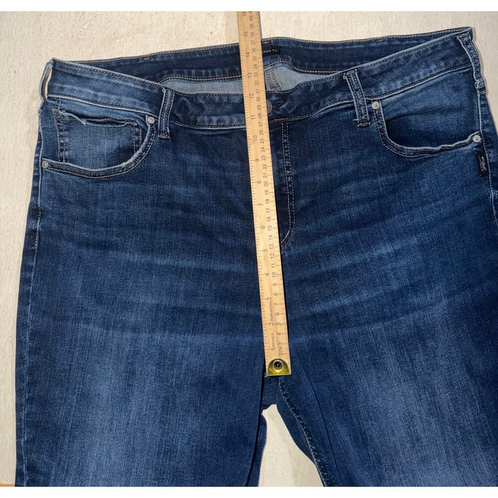 Silver jeans Co women’s Avery straight blue jeans - Picture 5 of 16